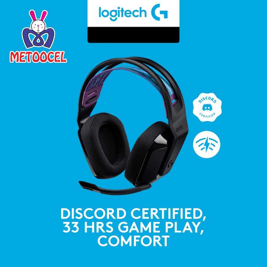 Logitech G535 LIGHTSPEED Headset Gaming Wireless Headphone