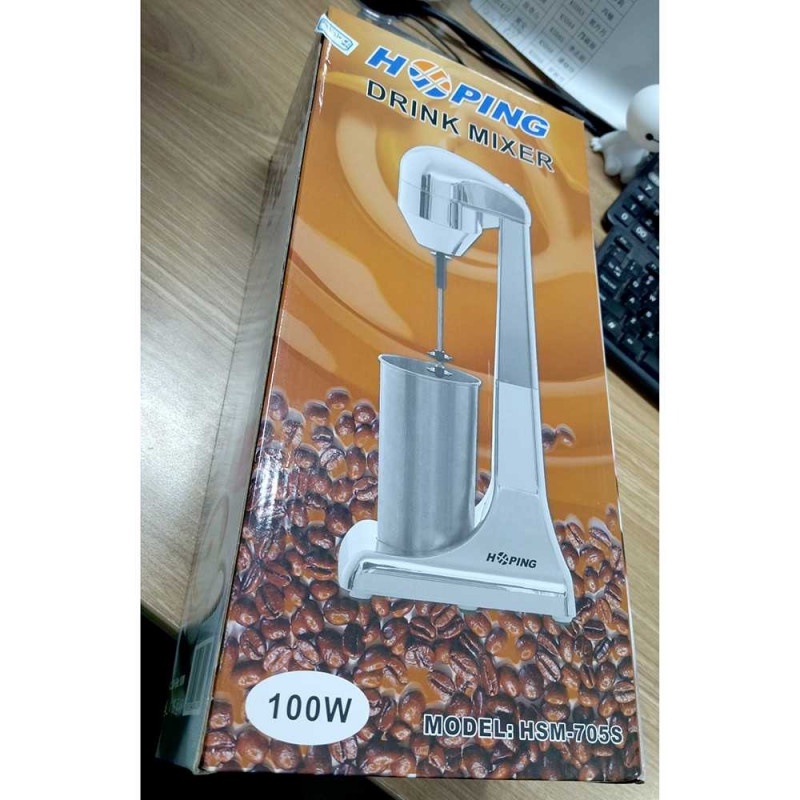 Mixer Elektrik Pengaduk Pengocok Minuman Otomatis 23KRPM 100W Stainless