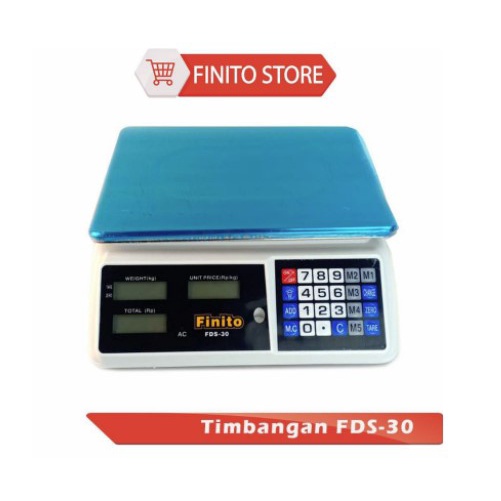 timbangan laundry buah digital  pro quip finito fds 30 maksimal 30kg atau 40kg