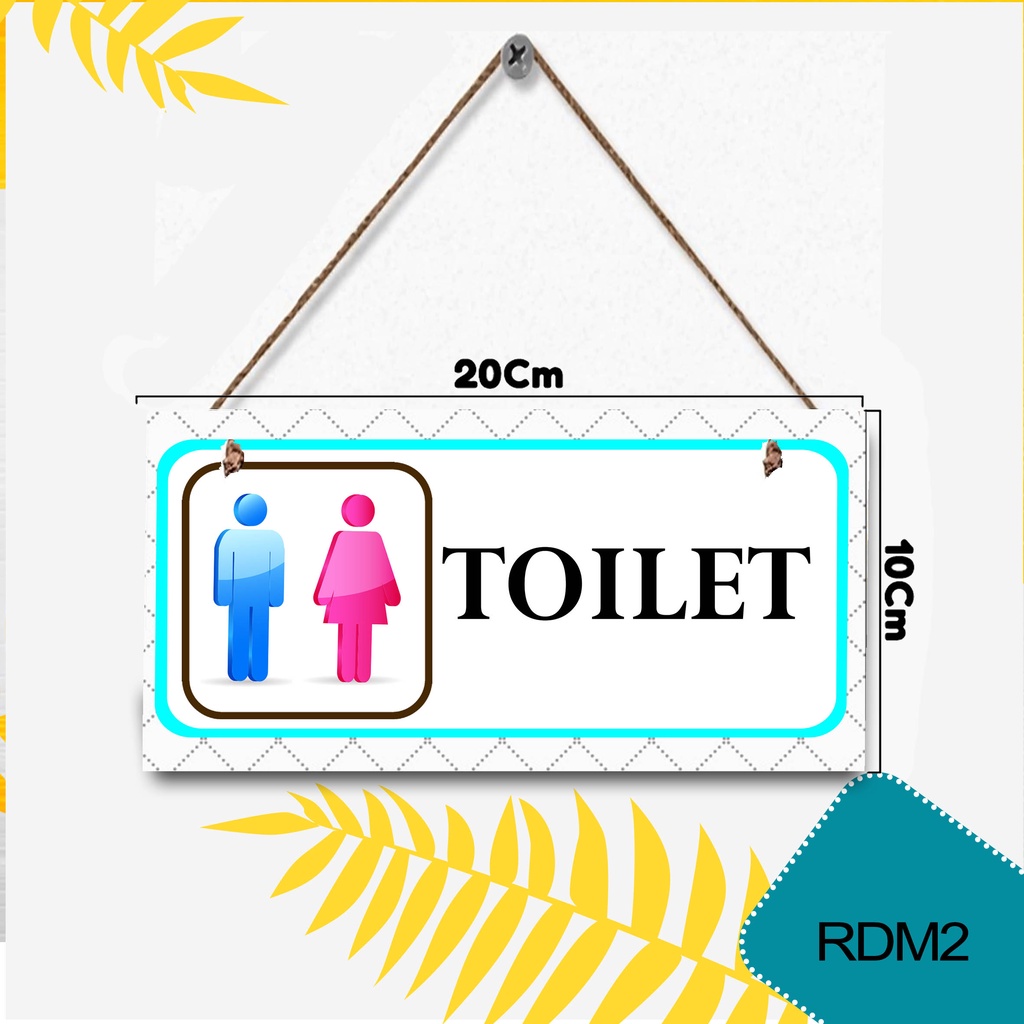 Hiasan dinding / Walldecor / Hiasan dinding rumah / Hiasan Dinding toilet kamar mandi gantung tali r