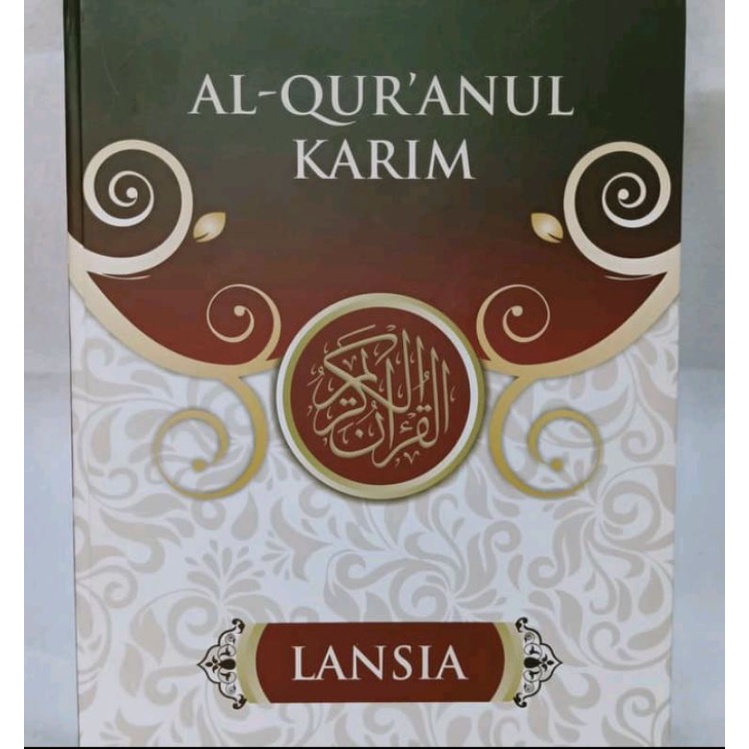 

Al quran lansia jumbo