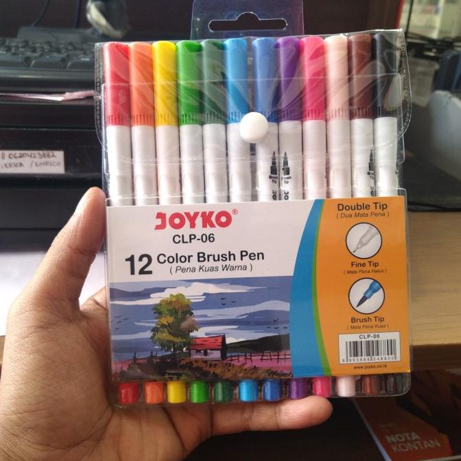 

[[COD]] Spidol/Brush Pen CLP 06 Joyko DISKON Kode 756