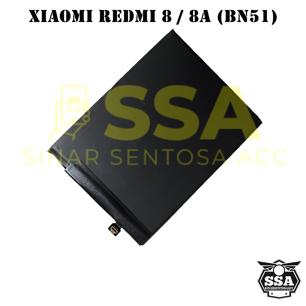 Baterai Xiaomi Redmi 8 8a BN51 Redmi8 Redmi8a Xiaomi8 Xiaomi8a Redmi BN 51 Original OEM Batu Batere Batre Battery Batrai Batrei ori hp Xiao Mi Garansi