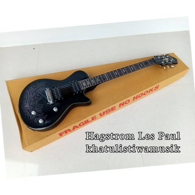 Gitar Hagstrom Les paul pick up Gnb Korea pabrikan