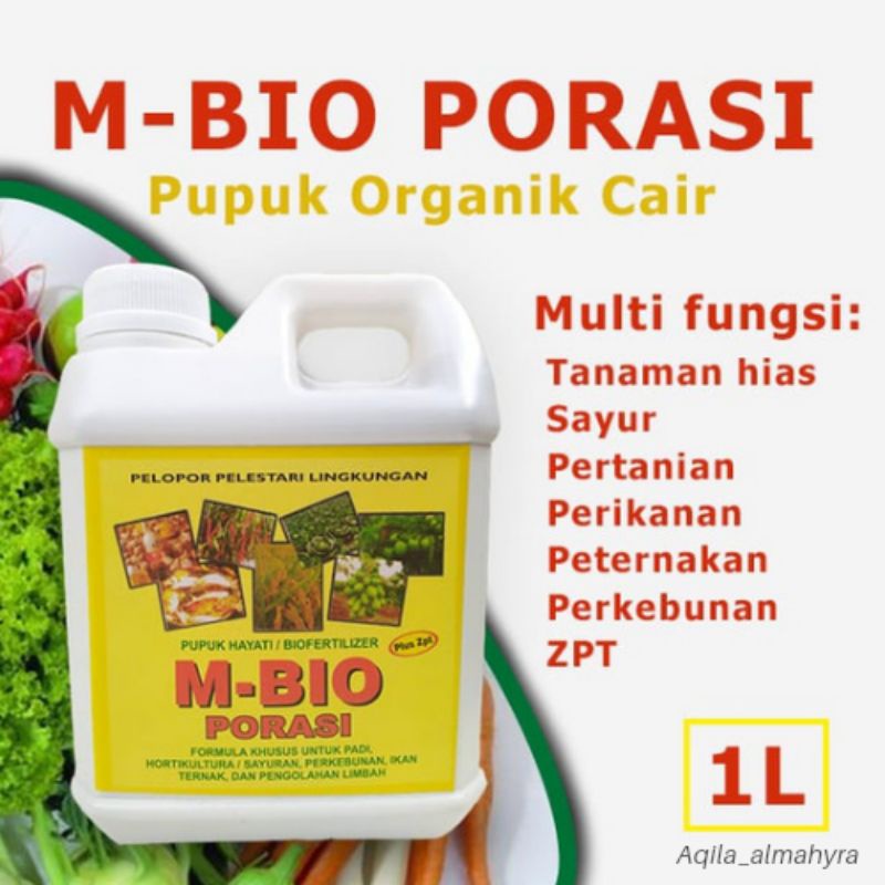 pupuk Cair organik M-Bio Porasi