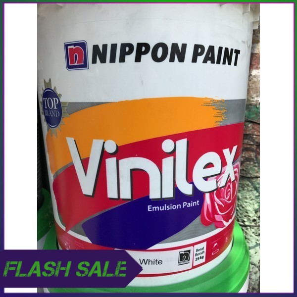 cat tembok vinilex white  pail