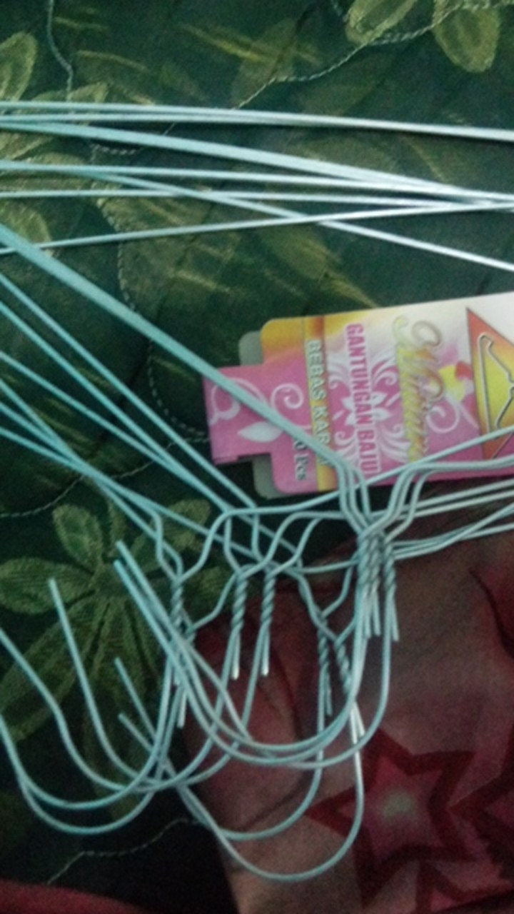 Hanger Kawat Stainless/gantungan Baju