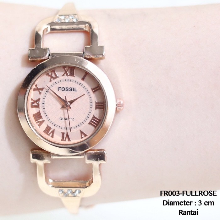 SALE Jam tangan rantai wanita casual glamour FR003