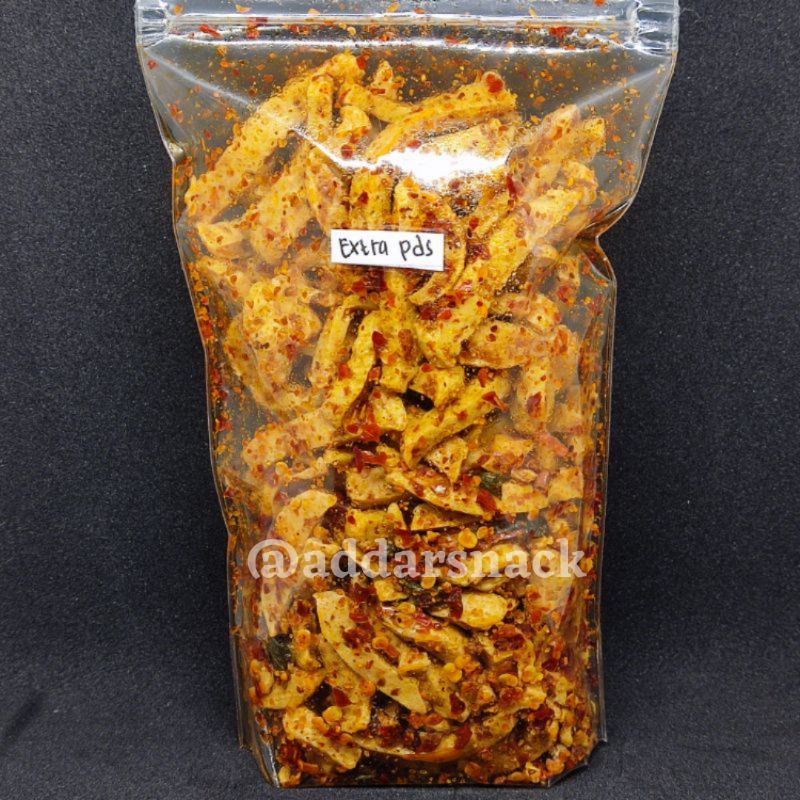 Basreng Stik Bumbu Basah Daun Jeruk/Basreng Pedas 100 Gram