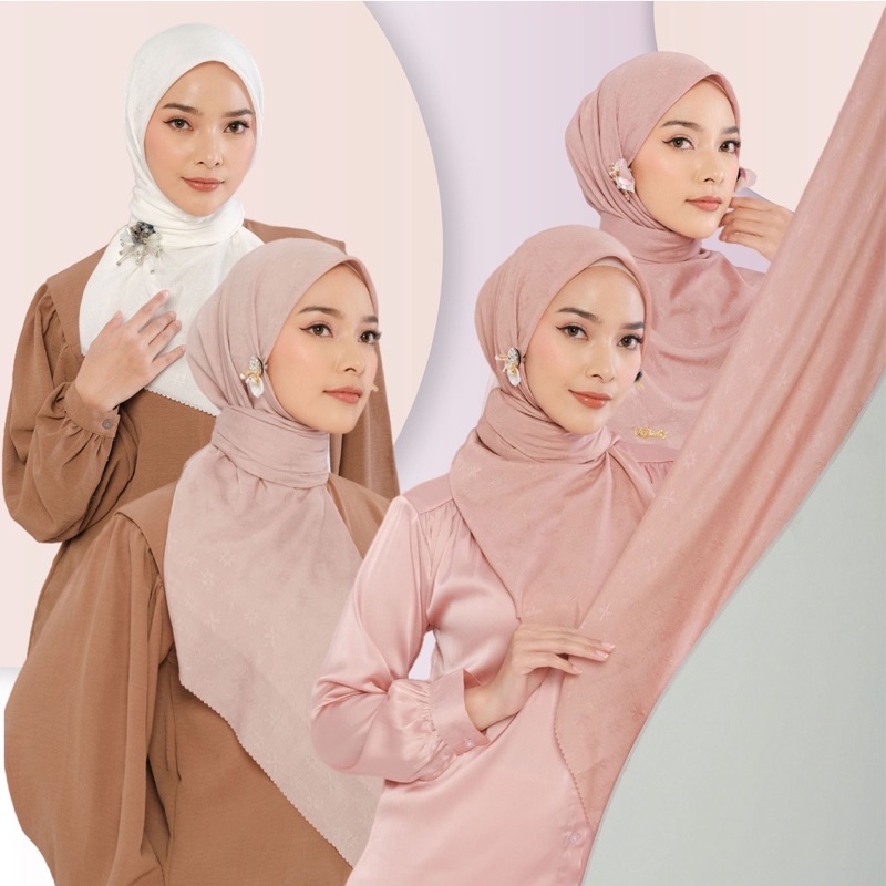 MYLADY HIJAB PLAIN VOAL JACQUARD