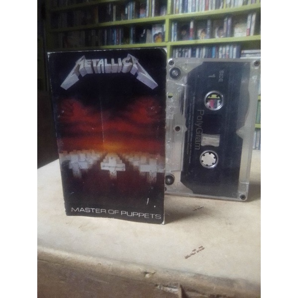 kaset Metallica - Master Of Puppets