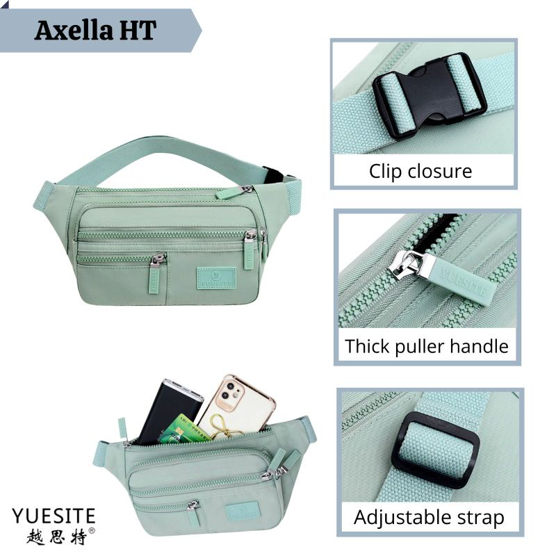 YUESITE AXELLA HT WAISTBAG TAS PINGGANG WANITA BUMBAG WATERPROOF