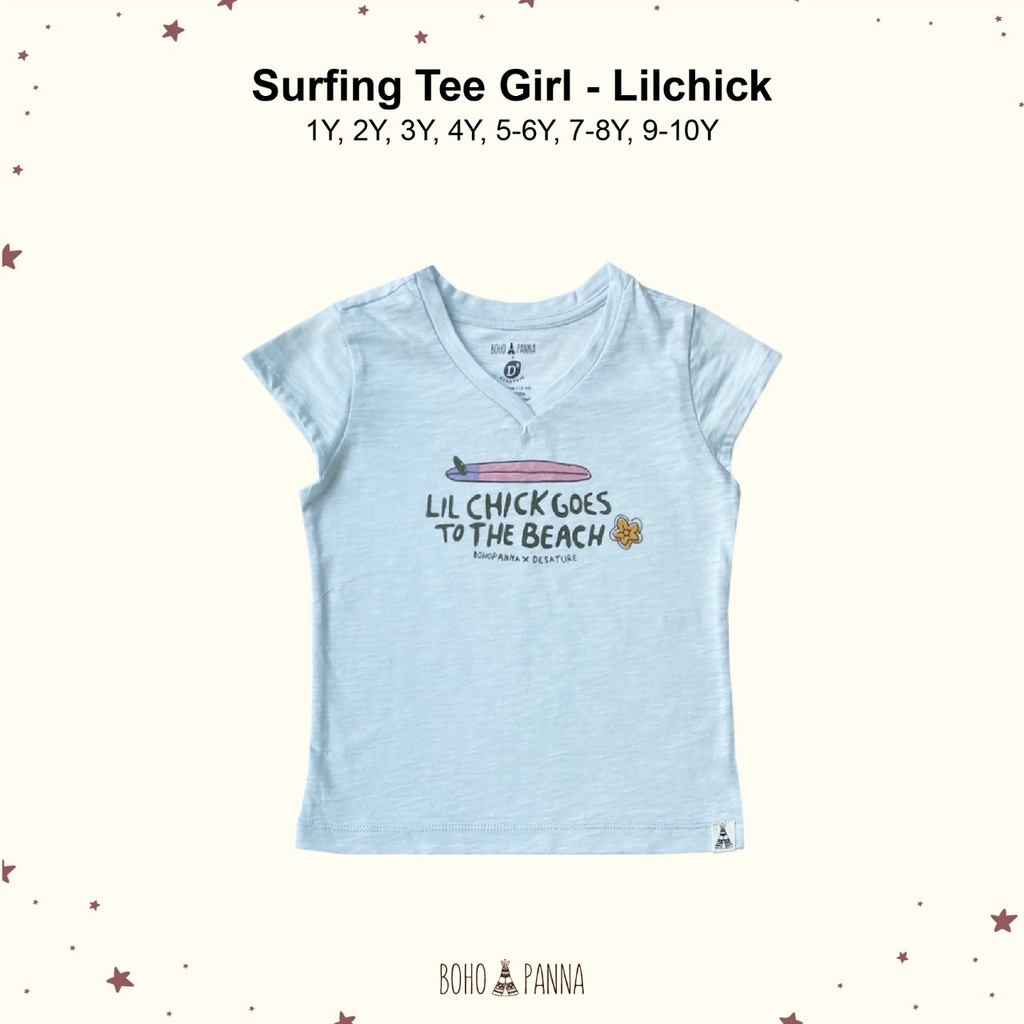 Bohopanna SURFING TEE GIRL