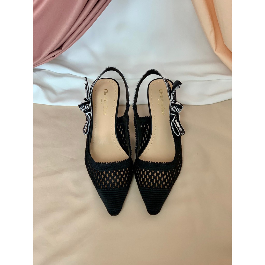 SEPATU WANITA DS016 SLINGBACK PUMPS PREMIUM IMPORT