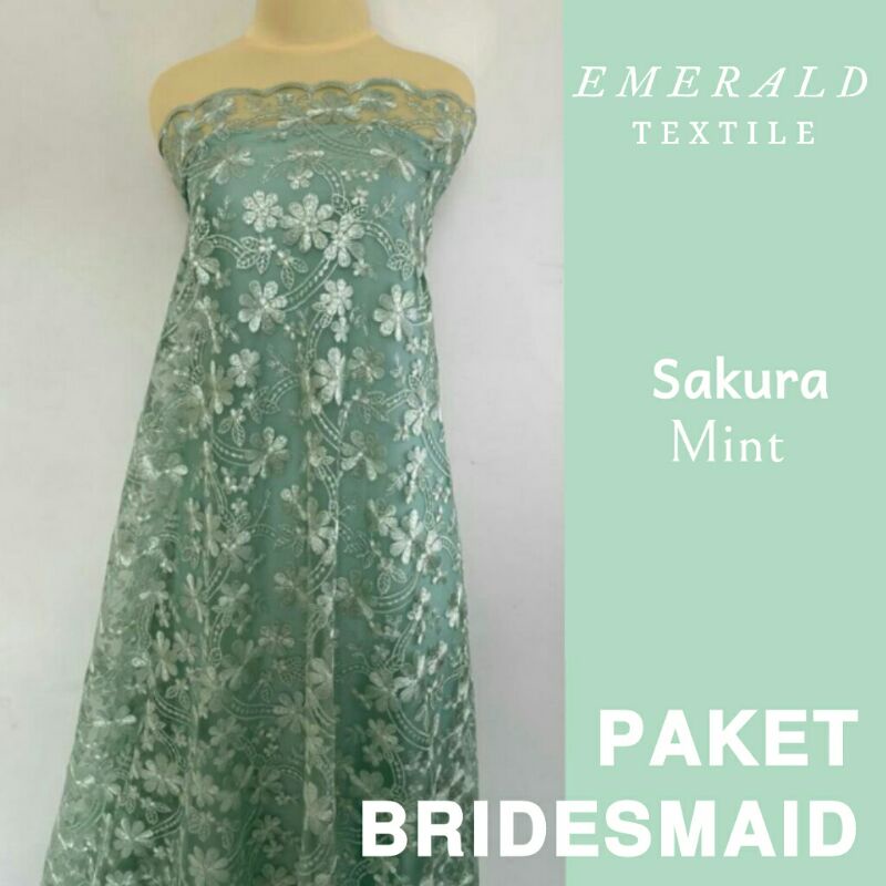 Paket Bridesmaid Spesial Package / Seragam Keluarga / Lamaran / Wisuda / Paket Bridesmaid By Emerald Textila