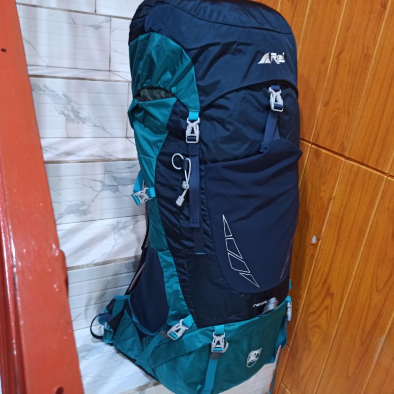 Tas Carrier Rei Mandala 70L+Raincover Ori100%