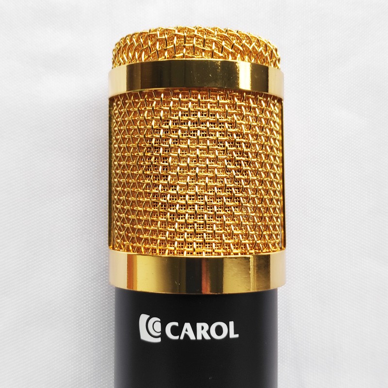 MIC CONDENSER CAROL MIC SMULE MICROPHONE CONDENSER MIC RECORDING MIC STUDIO REKAMAN