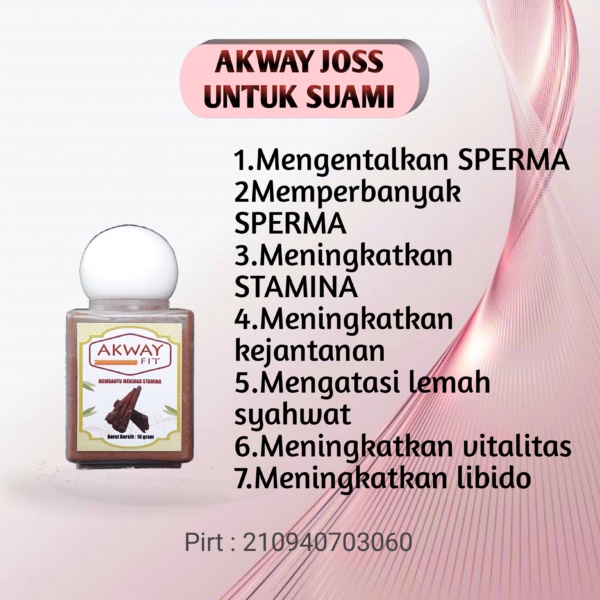 Herbal Alami Penambah Stamina AKWAY JOSS ( Kayu Akway  bubuk Asli Papua )
