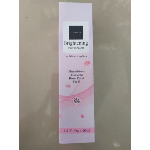 [ESTI KOMESTIK] SCARLETT SCARLET FACIAL WASH NORMAL ORIGINAL FACE WASH SABUN CUCI MUKA