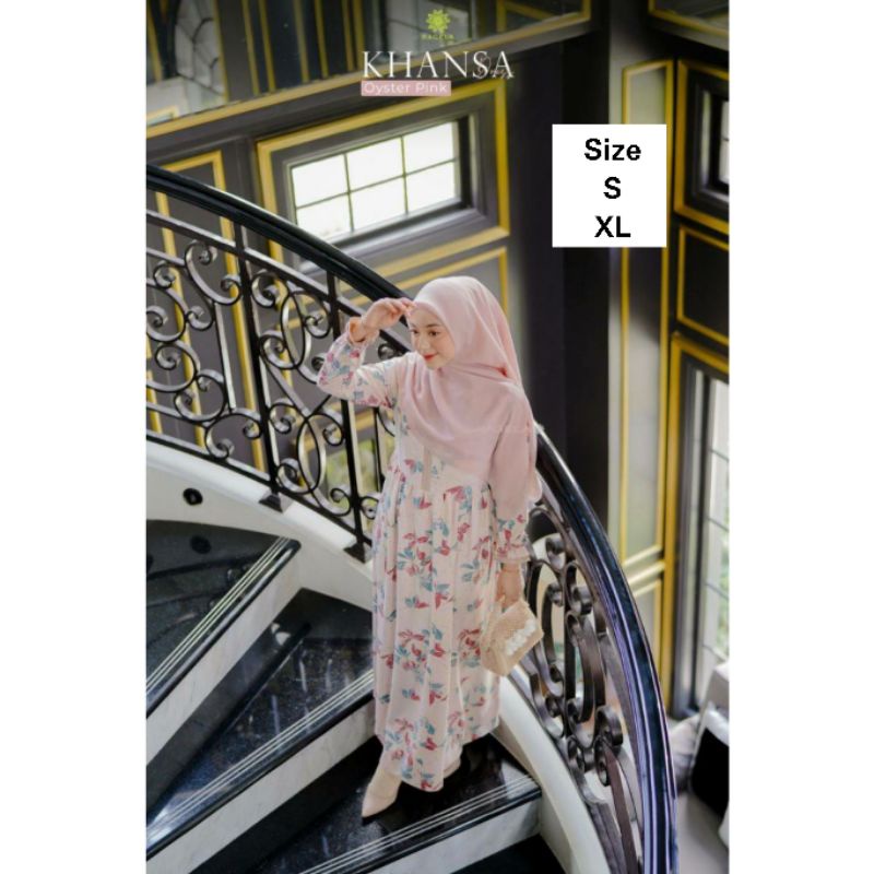 Dress Khansa -Hanya Dress- Gamis Pesta Syari Cantik by Ragela