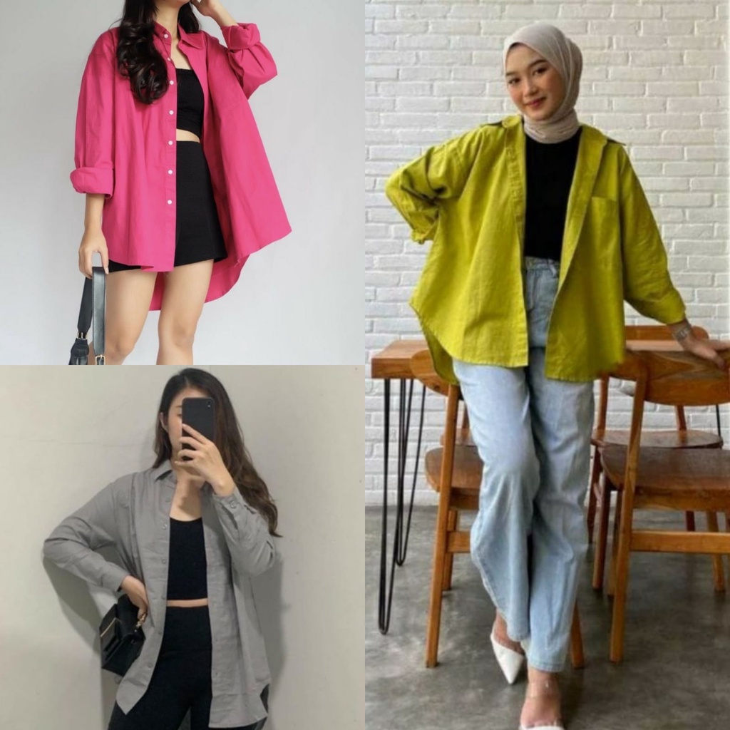 Kemeja Wanita Linen Oversize Olivia Shirt Linen Pocket / GEA TOP Kemeja Linen Oversized Shirt Kemeja Oversize Linen Wanita | Atasan Wanita Lengan Panjang