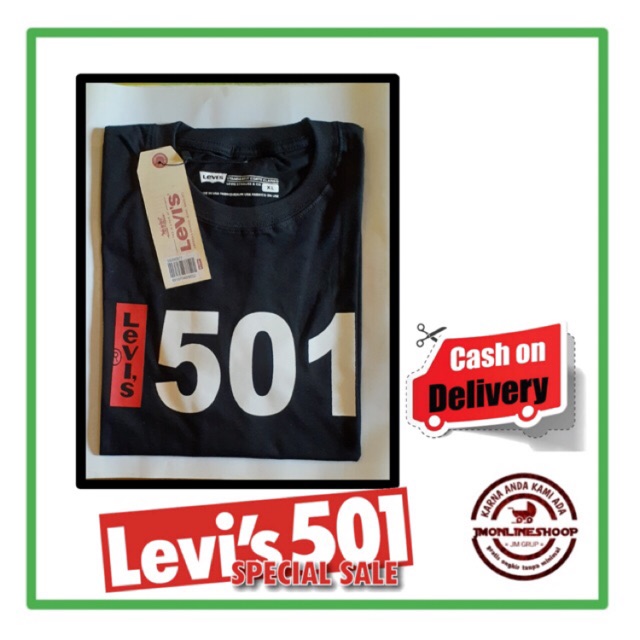 KAOS LEVIS/KAOS PRIA KEREN/KAOS TERLARIS/KAOS ORIGINAL