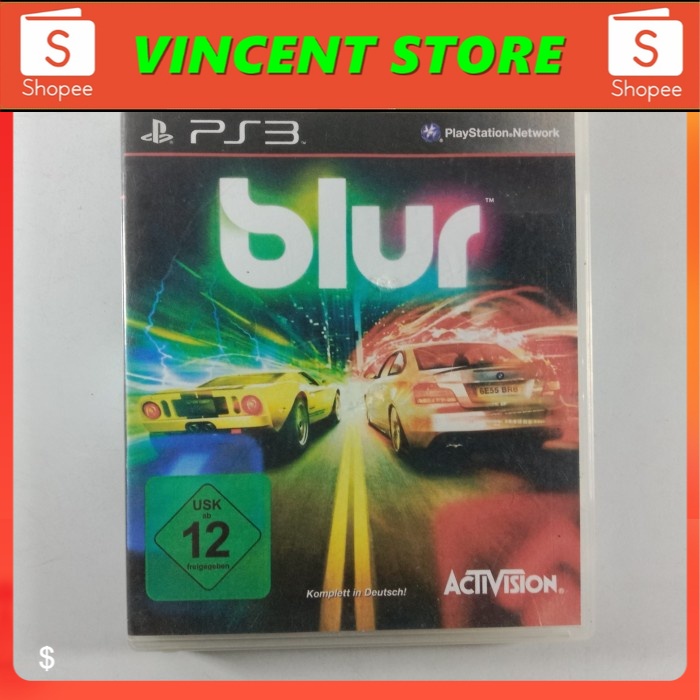 BD PS3 Kaset PS3 Blur