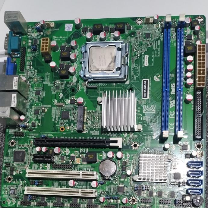 Paket Mobo ROHS NMF91-G41 + Processor Core 2 Duo