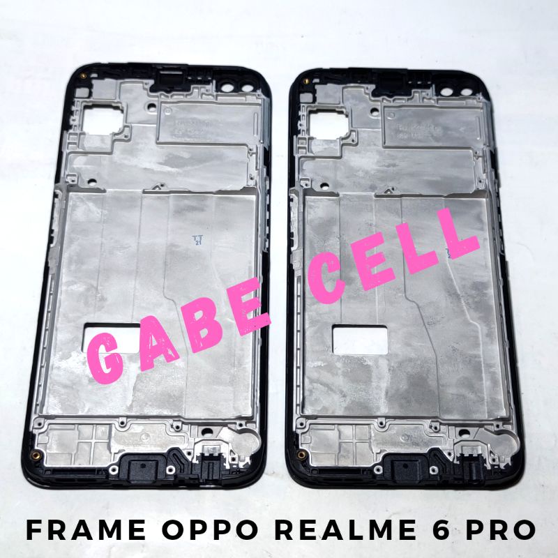 FRAME BUZZLE MIDDLE TATAKAN LCD REALME 6 PRO