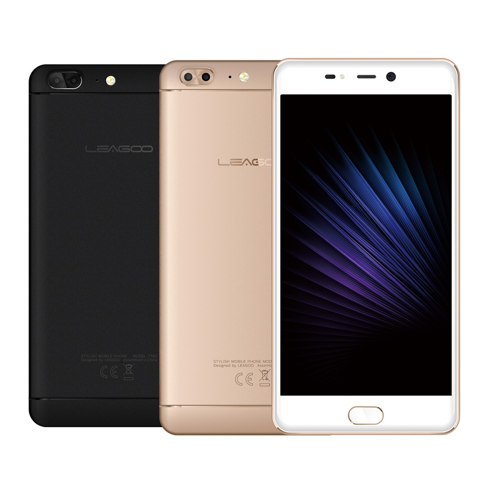 TERMURAH 100%  Leagoo T5 4G LTE 5.5 inch Android 7.0 Smartphone 5.0MP+13.0MP+13.0MP Fingerprint