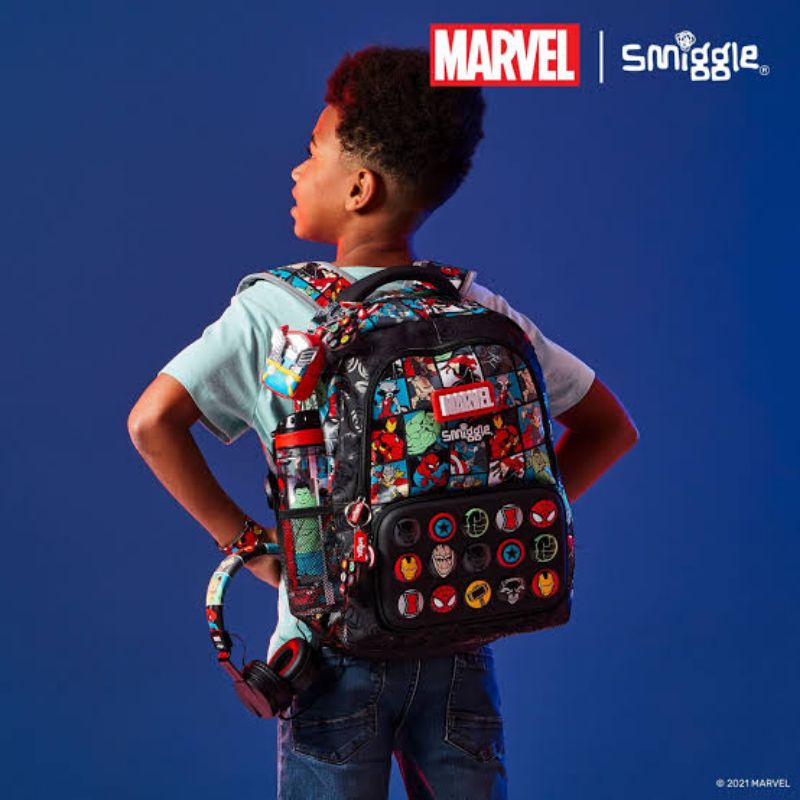 Smiggle Ori Marvel Avengers Backpack