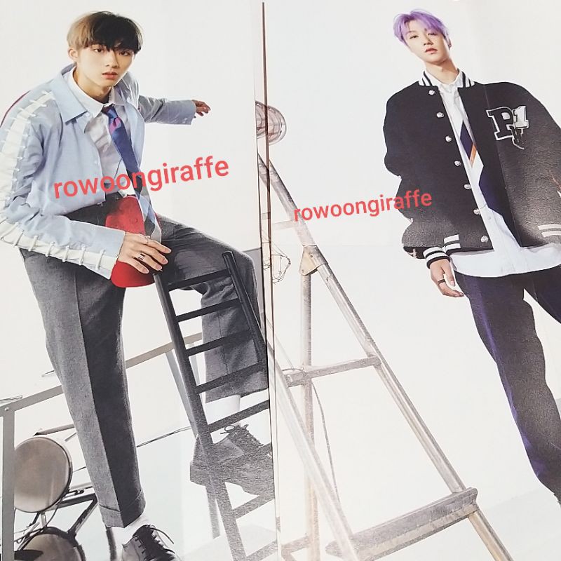 P1HARMONY DISHARMONY: STAND OUT FOLDED POSTER JIUNG JONGSEOB