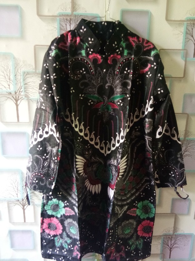 Batik Couple Keluarga Termurah Sania Ruffle Ori Ndoro Jowi Kupu Putih