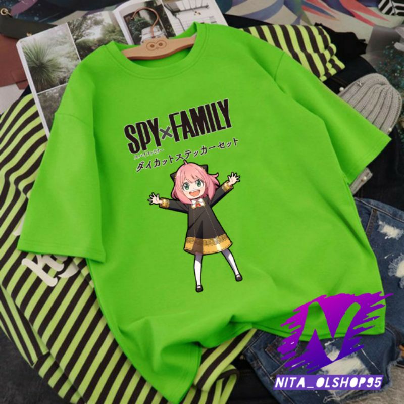 kaos anak Anya baju anime spy family