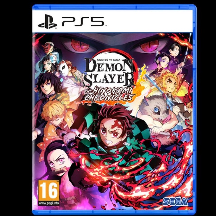 Demon Slayer PS4 PS5 Kaset DemonSlayer Kimetsu no Yaiba The Hinokami Chronicles Playstation PS 4 5  CD BD Game Anime Games Original asli ori demonslayers slayers petualangan kartun mainan gim anak reg 3 region asia req seru naruto boruto tanjiro zenitsu