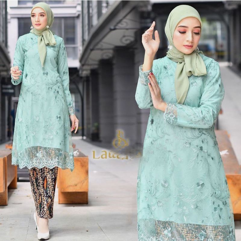 COD - TUNIK - KEBAYA TUNIK MODEREN - TUNIK BROKAT - KEBAYA WISUDA - KEBAYA KEKINIAN - KEBAYA TERBARU