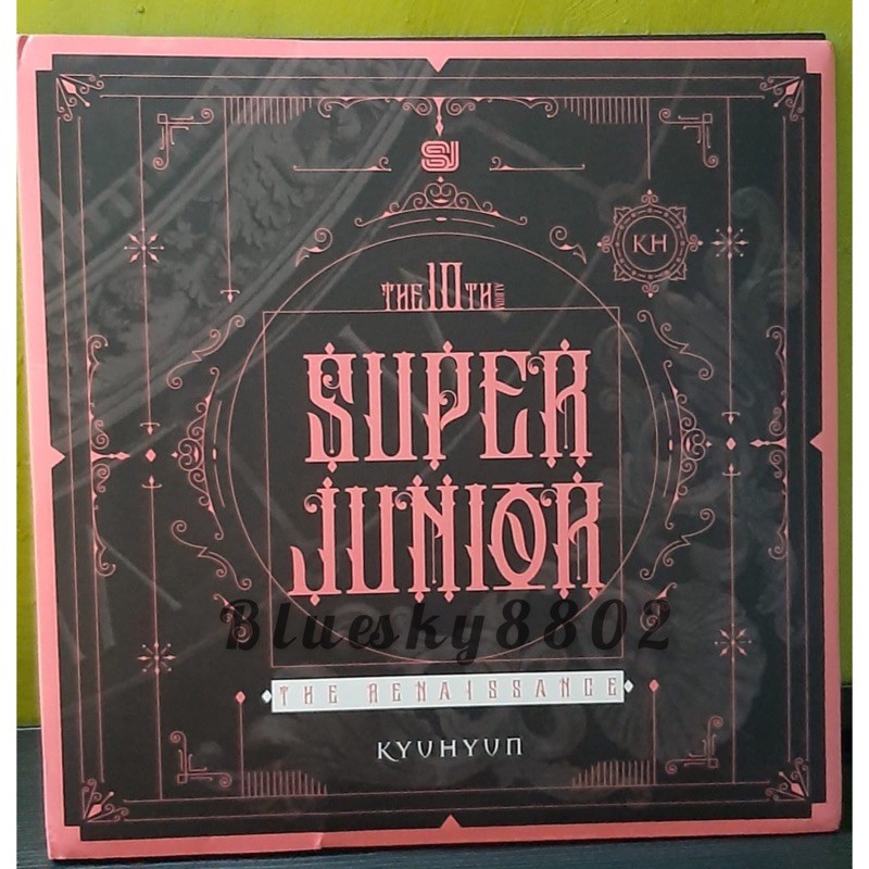 READY SUPER JUNIOR THE RENAISSANCE KYUHYUN VER