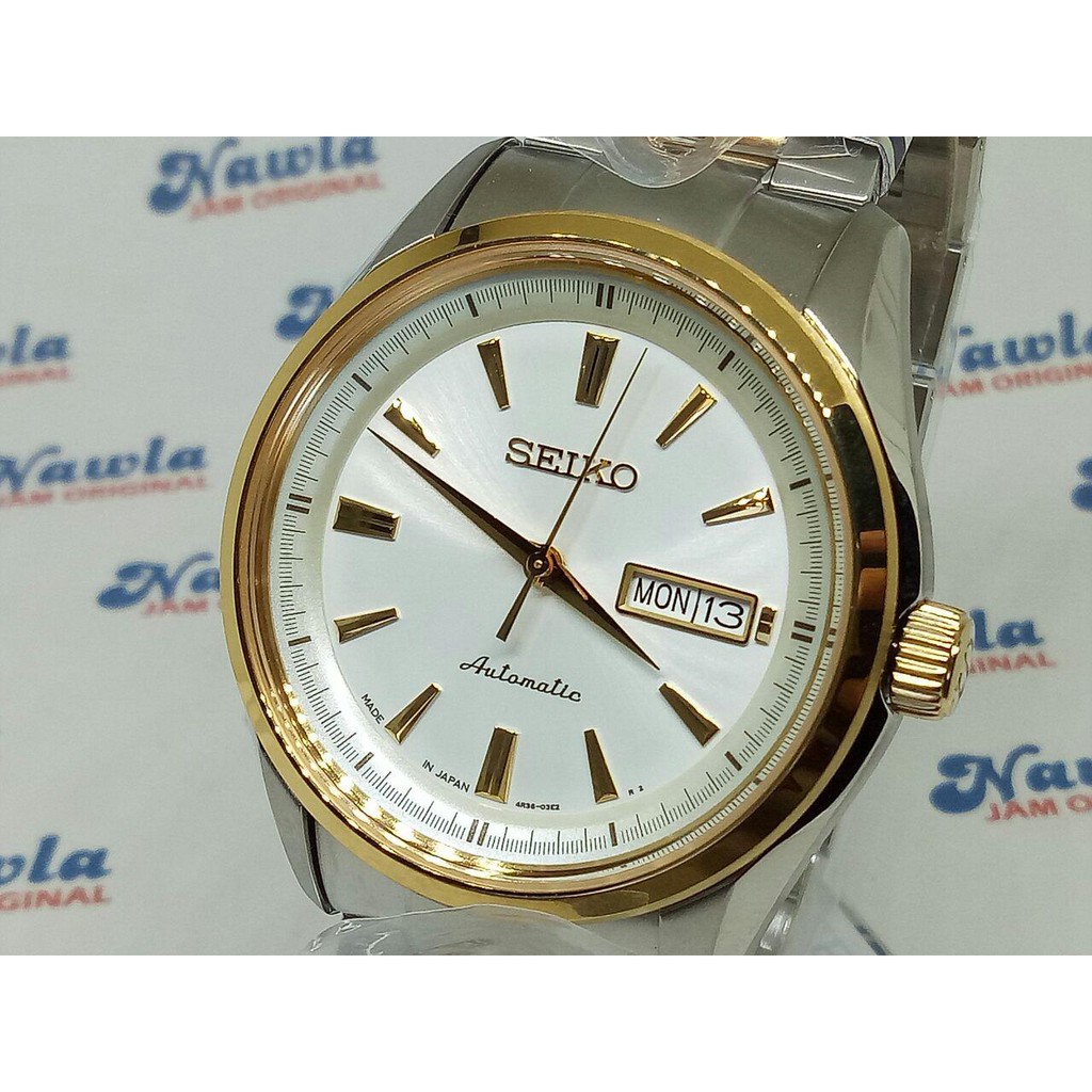 Seiko Presage SRP532J1 Two Tone Bracelet - Jam Tangan Pria SRP532