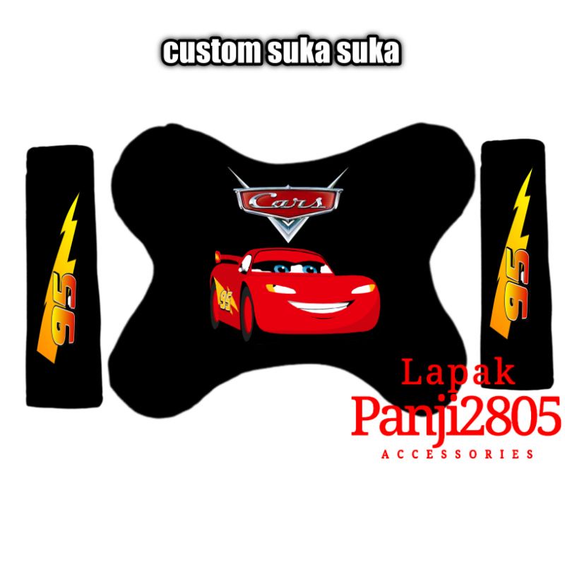Bantal leher mobil custom cars edition