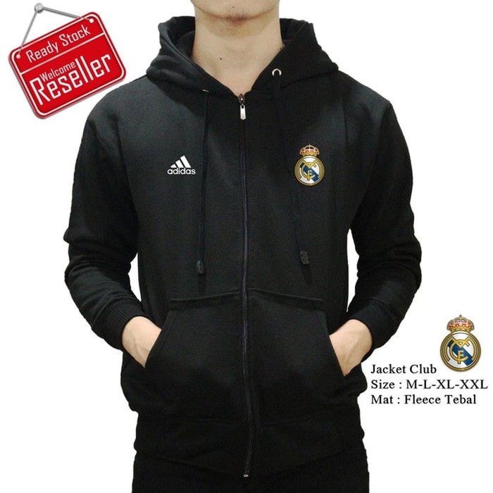 jaket hoodie madrid