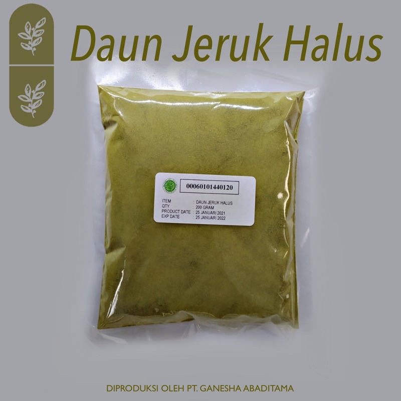 

Daun Jeruk Halus Refill Bumbu Rempah 200 g