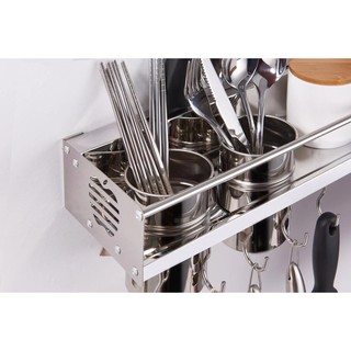  Rak  Pisau Rak Dapur gantung Stainless  steel 60cm 