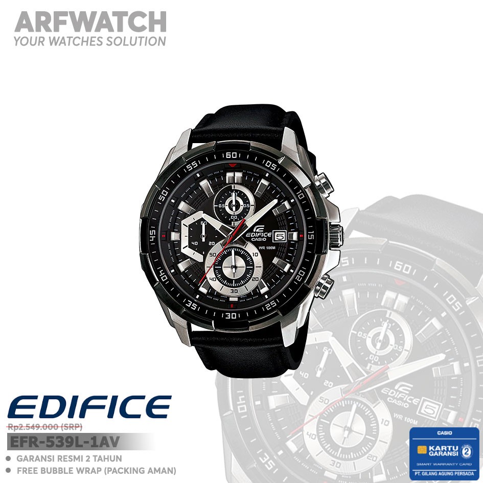 Casio Edifice EFR-539L-1AV / EFR-539L-1AVUDF Original