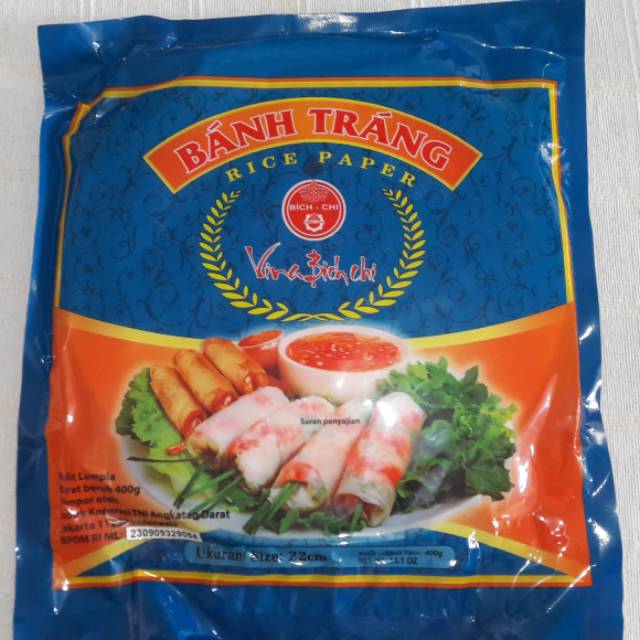 

Rice Paper Banh Trang Kulit Lumpia 400g exp 24 Juli 2025