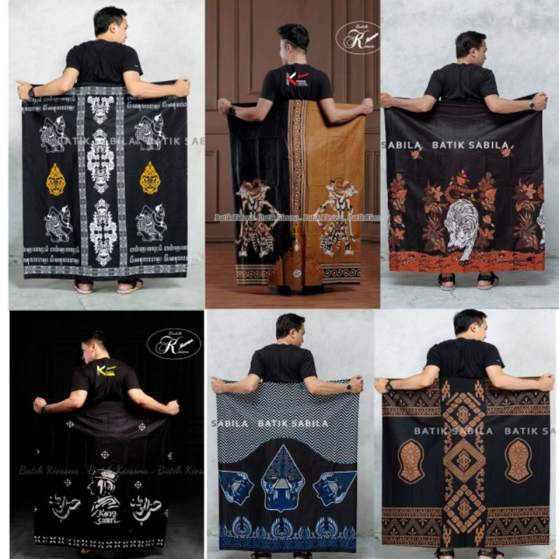 SARUNG GUNUNGAN // SARUNG WAYANG // SARUNG SANTRI