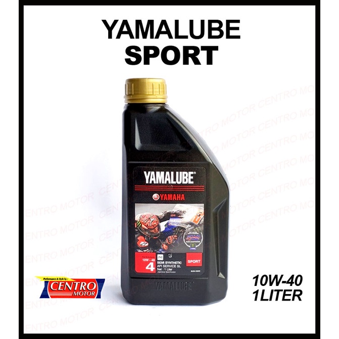 YAMALUBE SPORT 1Liter, OLI YAMALUBE SPORT,OLI MOTOR VIXION,R15,BYSON,XABRE