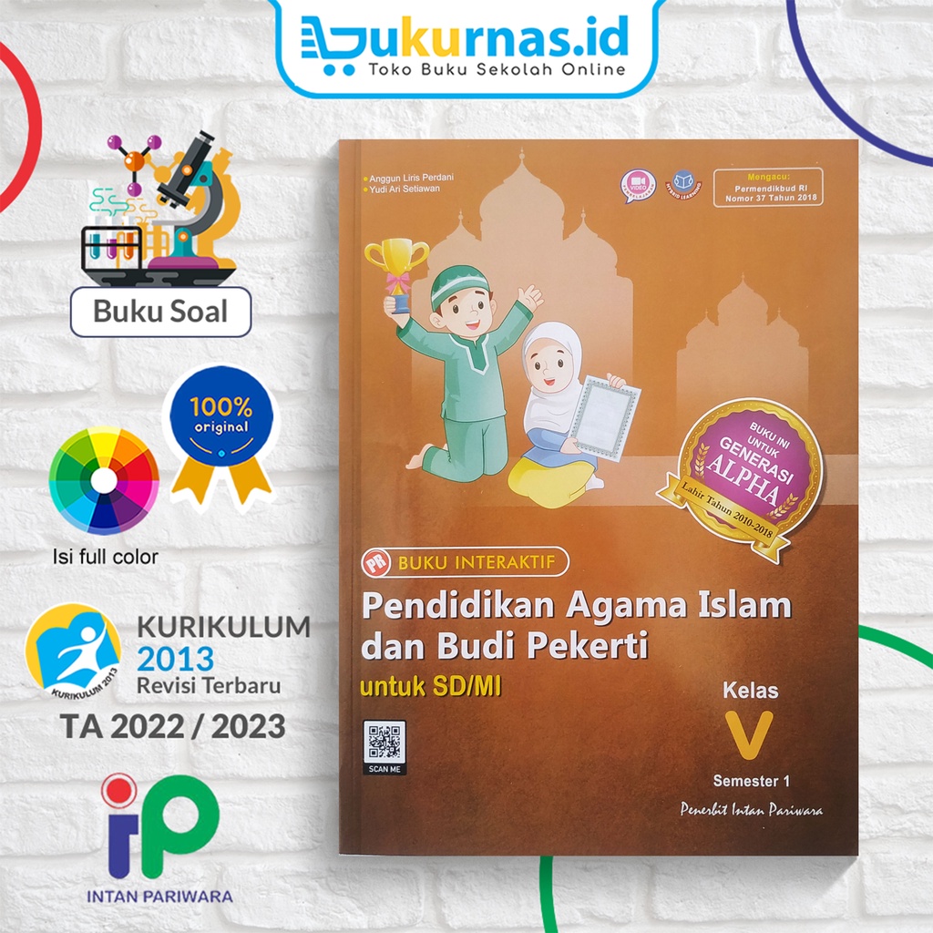 Buku PR Interaktif PAI SD/MI Kelas 5 Semester 1 - Intan Pariwara