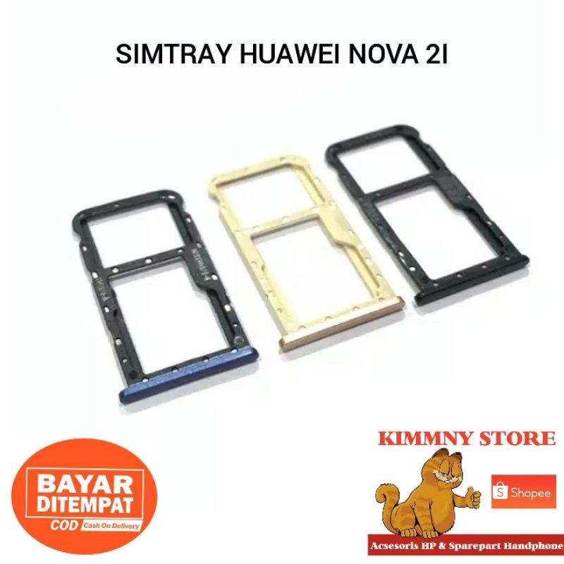 SIMTRAY SIM TRAY SIM LOCK HUAWEI NOVA 2i ORIGINAL - SLOT SIM TEMPAT KARTU