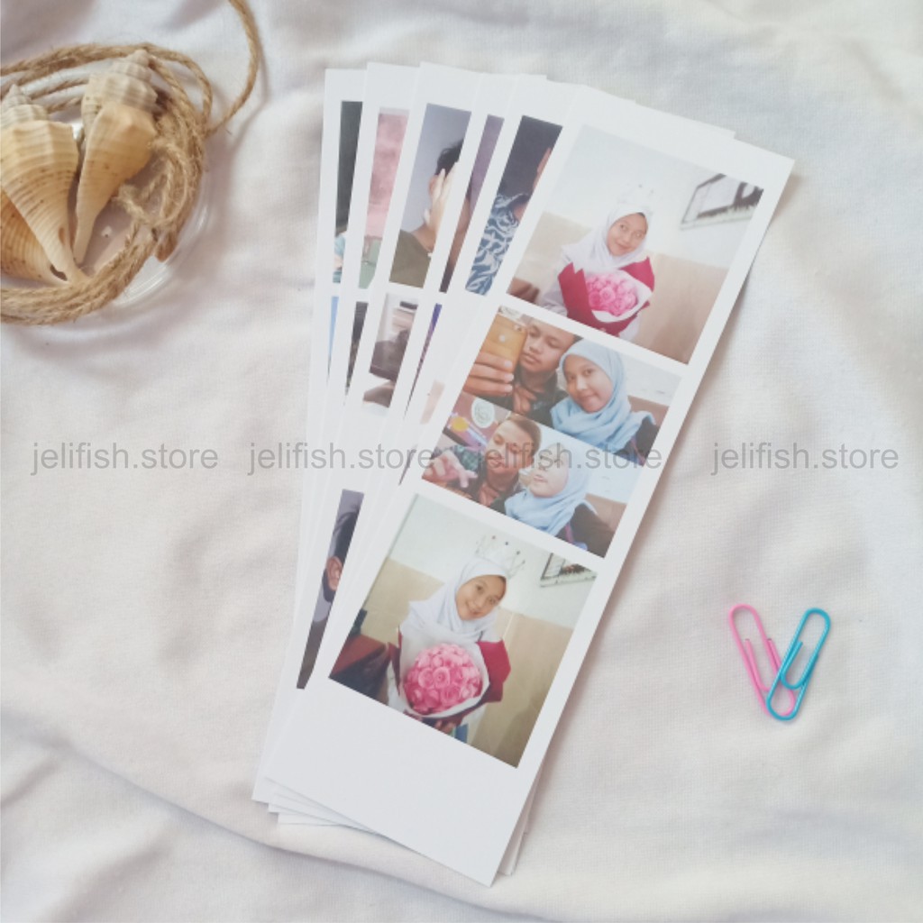 [❤️JELIFISH.STORE] CETAK FOTO POLAROID STRIPE