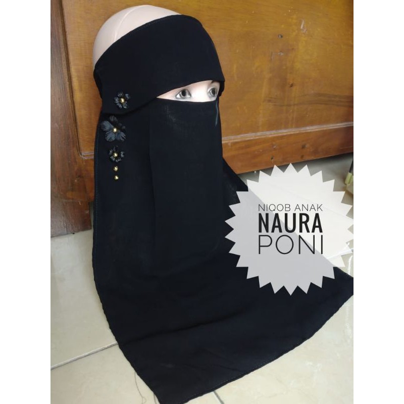 nikop/cadar naura poni anak